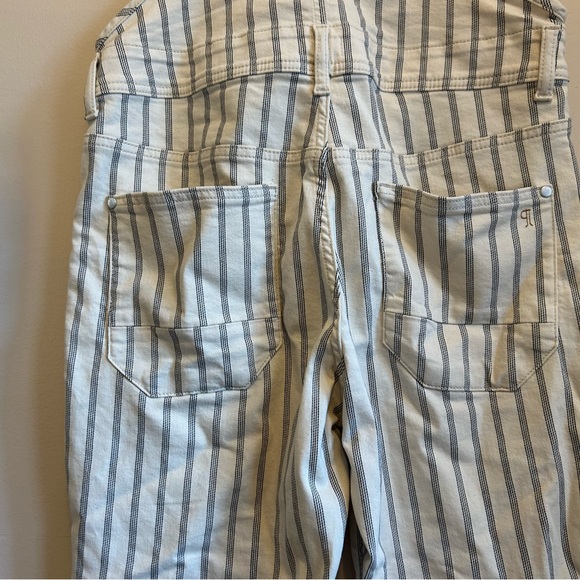 Pilcro Railroad Stripe Overalls - Picture 9 of 11